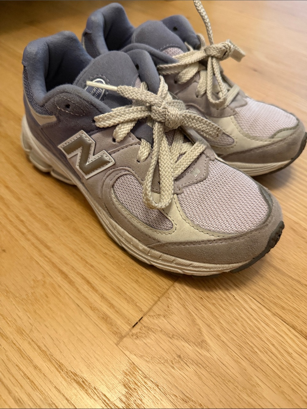 New Balance Kids' Purple 2002R sneaker